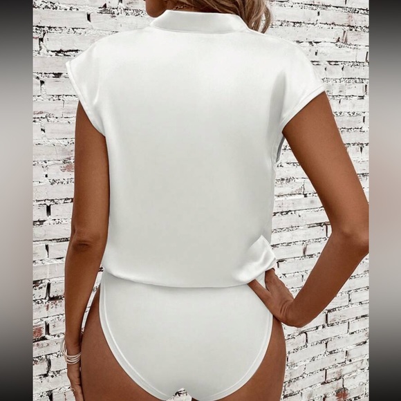 COPY - Luxe draped bodysuit - Picture 3 of 15